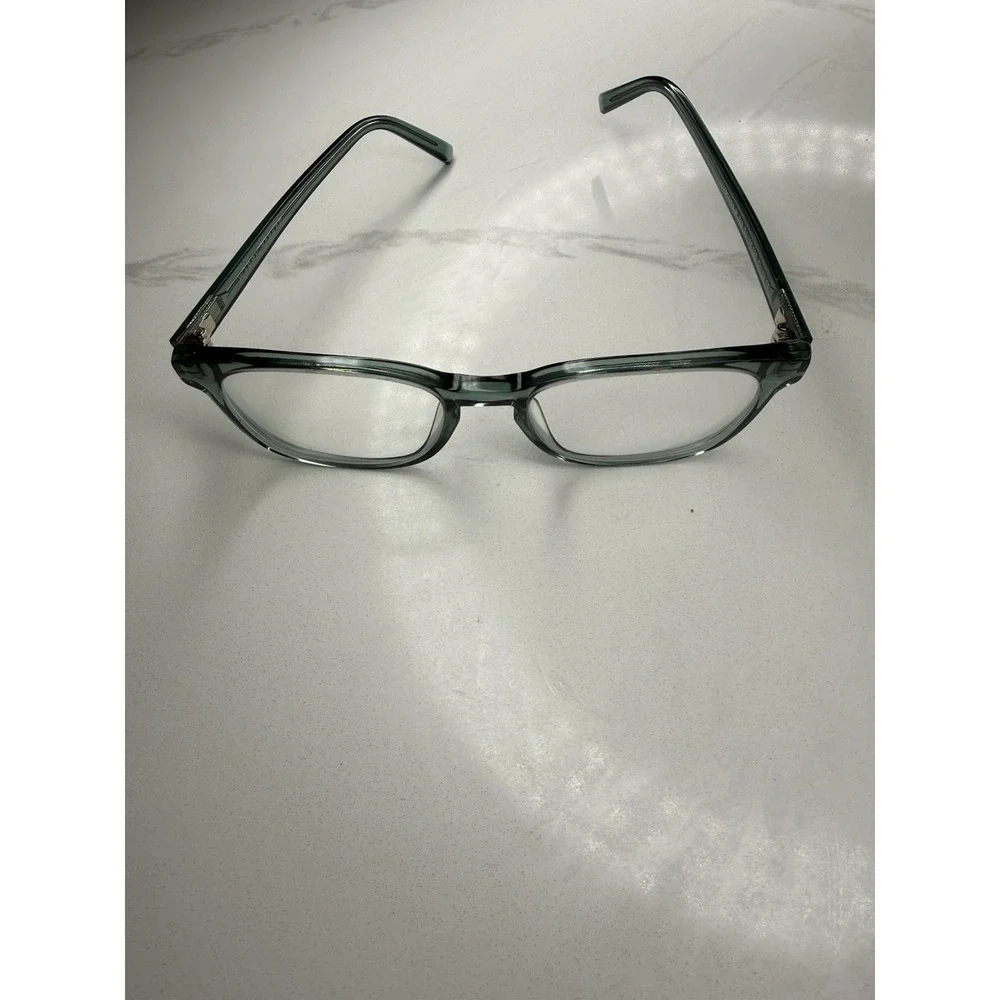 Warby Parker Hemmings Eyeglasses Womens Blue Green Hemmings-W 53-18-145 53mm